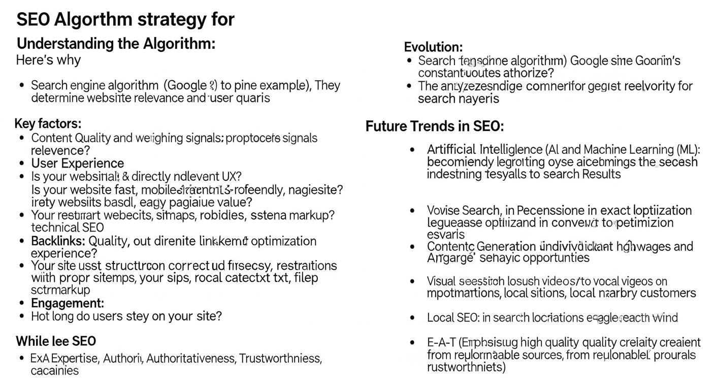 Identifying Key Trends in Algorithm Updates